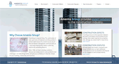Desktop Screenshot of amentogroup.com